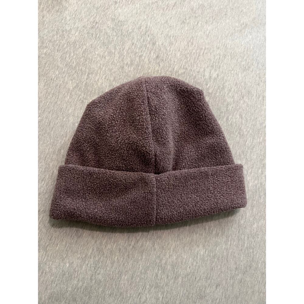 Stio Turpin Fleece Cuff Beanie adult purple heathered lightweight winter hat - Picture 4 of 6